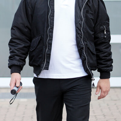 Security guard with data collector guardiX Security guard with data collector guardiX