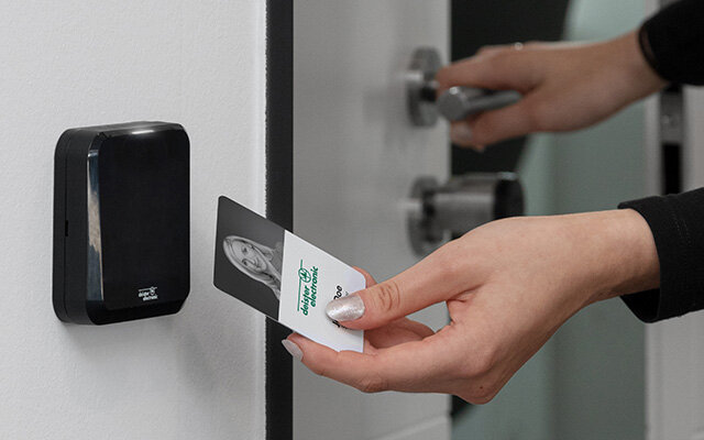 RFID reader access control Application photo RFID reader