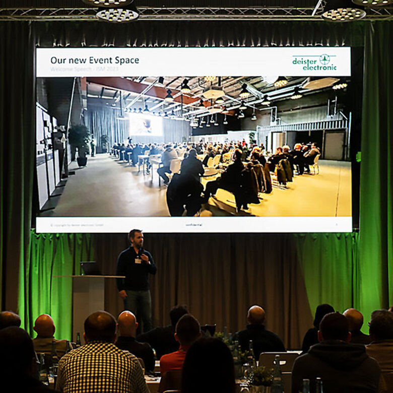 2023 new event space Large LED wall in the hall with audience