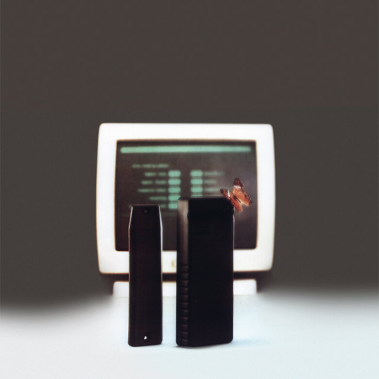 1980 - 85 dataLog guard control system Butterfly sitting on dateLog product